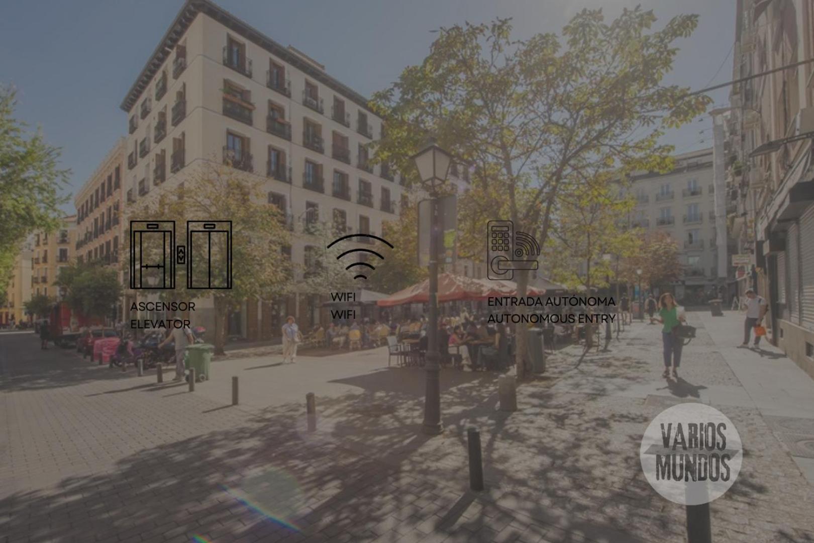 Apartmán Nuevo Atico Loft 1Hab 3Pax En La Plaza De Chueca Madrid Exteriér fotografie