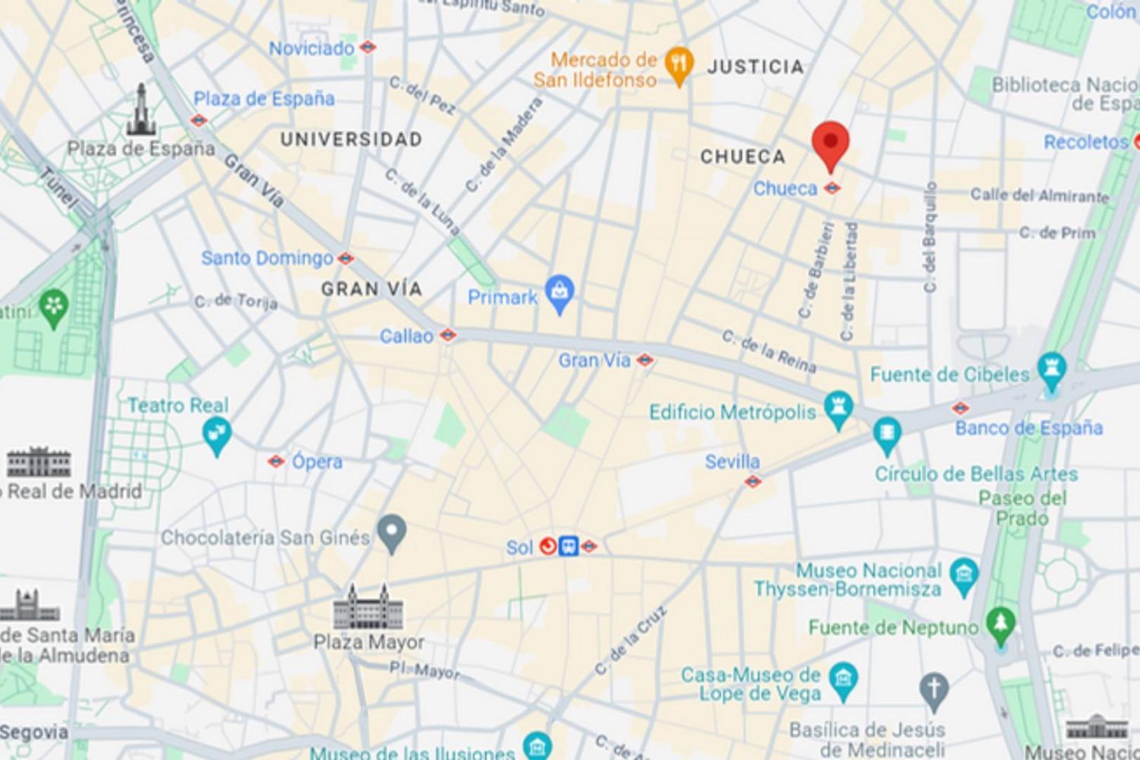 Apartmán Nuevo Atico Loft 1Hab 3Pax En La Plaza De Chueca Madrid Exteriér fotografie